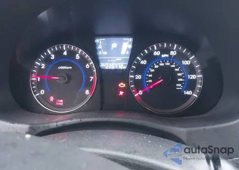 2014 Hyundai Accent Se из США, поврежденный, VIN KMHCU5AE3EU154562